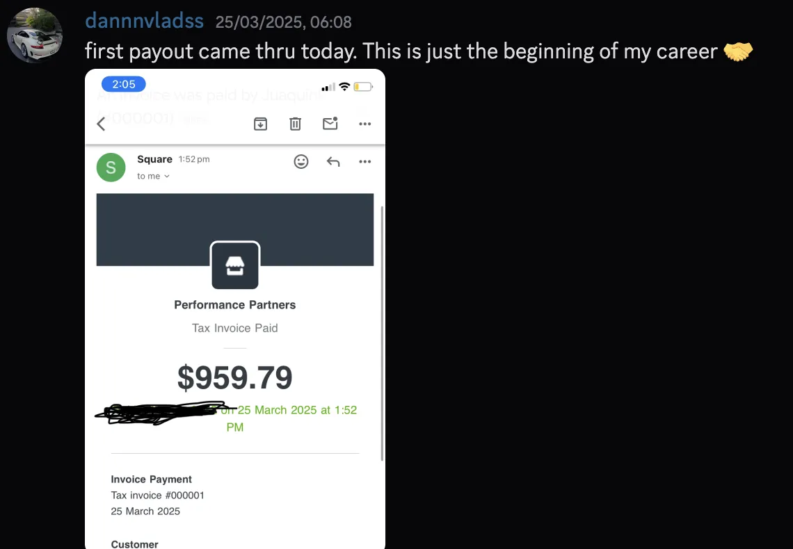 dannnvladss — first payout $959.79, just the beginning